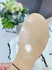 Fortok Dior Dway Cotton Slides Brown  - 3
