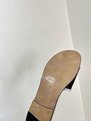 Fortok Dior Dway Cotton Slides Black - 5