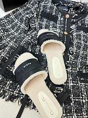 Fortok Dior Dway Cotton Slides Black - 2