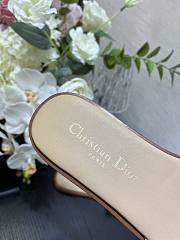 Fortok Dior D-Lane Slides Beige - 4