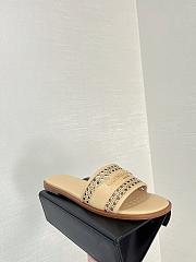 Fortok Dior D-Lane Slides Beige - 6