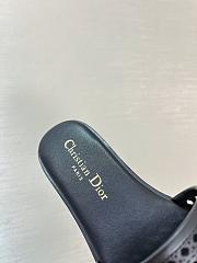 Fortok Dior D-Lane Slides Black - 6