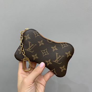 Fortok Louis Vuitton Bone Key Pouch M12616 15x9x0.5cm