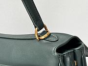 Fortok Balenciaga Rodeo Bag in Dark Green 29x20x10cm - 4