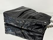 Fortok Balenciaga Monaco Leather Shoulder Bag Black 32.5x22x9.9cm - 3