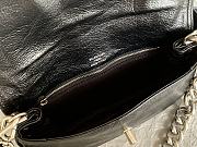 Fortok Balenciaga BB Soft Shoulder Bag Black 14x23x3cm   - 5