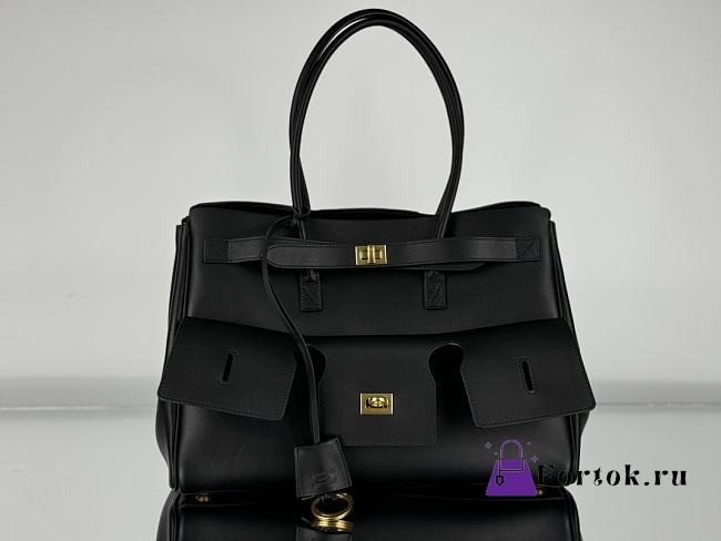Fortok Balenciaga Bel-Air Bag Bag Gold Buckle 37x26x17cm - 1