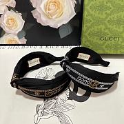 Fortok Gucci Monogram Headband Black - 4