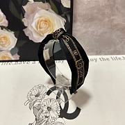 Fortok Gucci Monogram Headband Black - 1