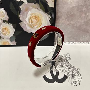 Fortok Gucci Bee Headband Red