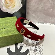 Fortok Gucci Bee Headband Red - 4