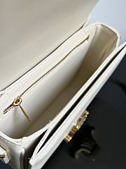 Fortok Celine Teen Triomphe Bag Cream 18.5x14x6cm - 4