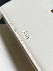 Fortok Celine Teen Triomphe Bag Cream 18.5x14x6cm - 3