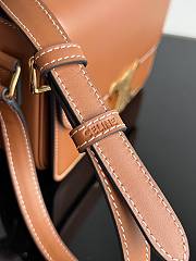 Fortok Celine Teen Triomphe Bag Brown 18.5x14x6cm - 5
