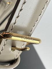 Fortok Celine Teen Triomphe Bag Grey 18.5x14x6cm - 4