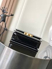 Fortok Celine Teen Garance Bag In Black Patent Calfskin 18.5x13x6cm  - 5