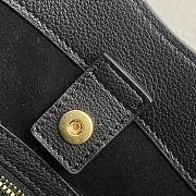 Fortok Celine Meo Bag In Supple Calfskin Black 119353 36x12x33cm - 2