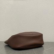 Fortok Celine Meo Bag In Supple Calfskin Dark Brown 119353 36x12x33cm - 6