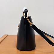 Fortok Celine Small Bucket Bag Black 119173 19x16x12cm - 6