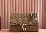 Fortok Gucci Dionysus Large Shoulder Bag Brown Suede 795003 42x28x12cm  - 1