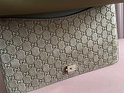 Fortok Gucci Dionysus Large Shoulder Bag Brown Suede 795003 42x28x12cm  - 3