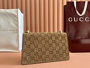 Fortok Gucci Dionysus Small Shoulder Bag Brown Suede 818145 27.5x16x8cm - 2