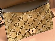 Fortok Gucci Dionysus Mini Top Handle Bag Brown Suede 813400 22x16x8cm - 5