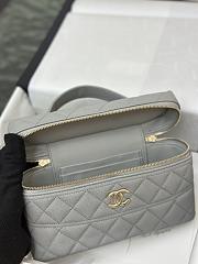 Fortok Chanel 25C Box Bag Grey 17×19.5×5cm - 3