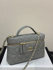 Fortok Chanel 25C Box Bag Grey 17×19.5×5cm - 6