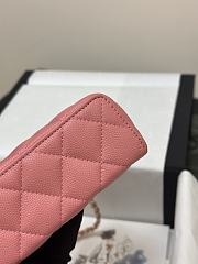 Fortok Chanel 25C Box Bag Pink 17×19.5×5cm - 4