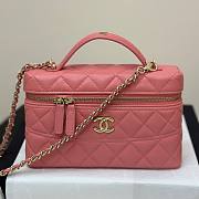 Fortok Chanel 25C Box Bag Pink 17×19.5×5cm - 1