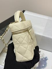 Fortok Chanel 25C Box Bag White 17×19.5×5cm - 6