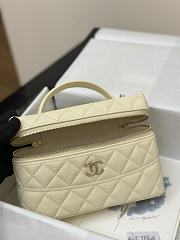 Fortok Chanel 25C Box Bag White 17×19.5×5cm - 5