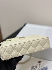 Fortok Chanel 25C Box Bag White 17×19.5×5cm - 3