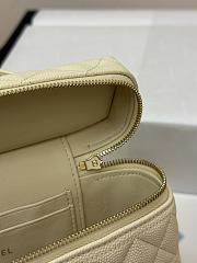 Fortok Chanel 25C Box Bag Light Yellow 17×19.5×5cm - 4