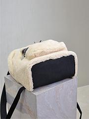Fortok Saint Laurent Lambswool Backpack 534967 26x35x16cm  - 4