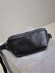 Fortok Saint Laurent Black Calfskin Belt Bag 505671 26x12.5x7.5cm  - 1