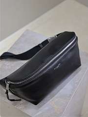 Fortok Saint Laurent Black Calfskin Belt Bag 505671 26x12.5x7.5cm  - 5