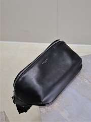 Fortok Saint Laurent Black Calfskin Belt Bag 505671 26x12.5x7.5cm  - 2