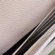 Fortok Gucci GG Marmont Grey Leather Bag 497985 20x12.5x4cm - 2