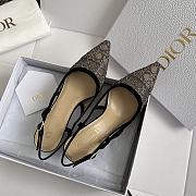 Fortok Dior Sparkling Galaxy Slingback Black  - 3