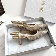 Fortok Dior Sparkling Galaxy Slingback Beige - 3