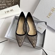 Fortok Dior Sparkling Galaxy Black Heel Shoes - 1