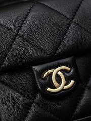 Fortok Chanel Jennie Hobo Bag Black 27x35x18cm - 2