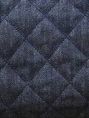 Fortok Chanel Jennie Hobo Bag Dark Blue Denim 27x35x18cm - 2