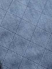 Fortok Chanel 25C Backpack Blue Denim 31x23x10cm - 2