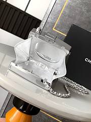Fortok Chanel Diamond Evening Bag 7.5×6.5×2.5cm - 3