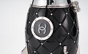 Fortok Chanel Plexiglass Crystal Rocket Ship Minaudière Clutch Black 25×10cm - 6