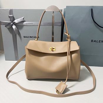 Fortok Balenciaga Rodeo Bag in Beige 28x20x10cm