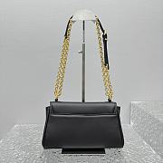 Fortok Miu Miu 24SS Baguette Bag Black 5645 25x8x15cm - 5